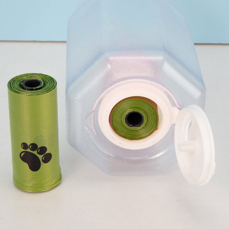 Multifunctional 3-in-1 Portable Pet Water Bottle and Food Feeder with Leak-Proof Design for Dogs and Cats