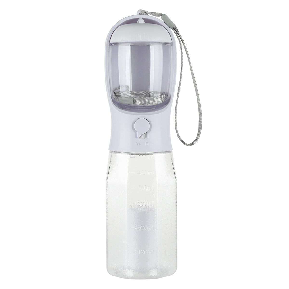 Multifunctional 3-in-1 Portable Pet Water Bottle and Food Feeder with Leak-Proof Design for Dogs and Cats